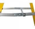 Werner Abru 717 Series Fibreglass Platform Stepladder Trade 5 Tread 7170518