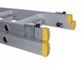WERNER 3.0m  BOX SECTION DOUBLE EXTENSION LADDER 7222918