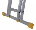 WERNER 3.0m  BOX SECTION DOUBLE EXTENSION LADDER 7222918